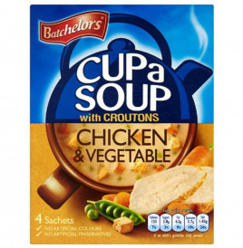 Batchelors Cup a Soup with Croutons, Chicken & Vegetable  Box  110 grams